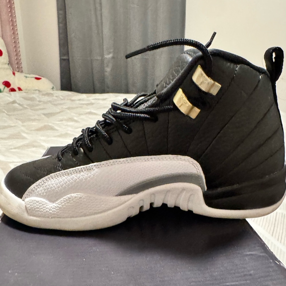 Black and White High-Top Sneakers